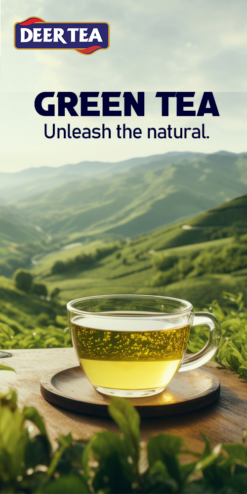 deer green tea deer