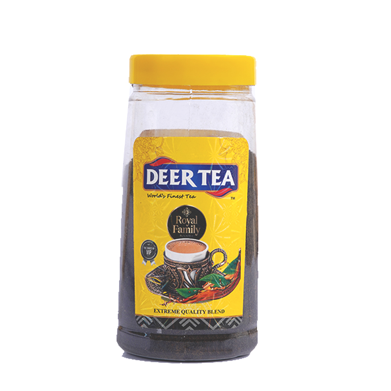 deer tea royal family jar